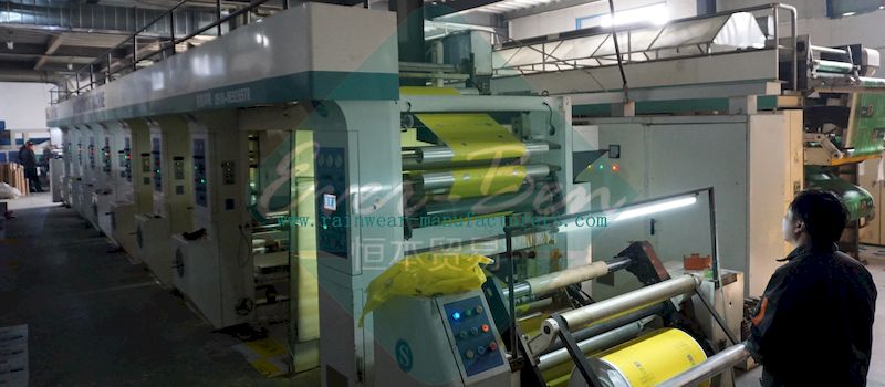 printed Machine for Table Cloth Shower Curtain and Raincoat